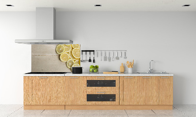 Panel do kuchni Cytryny drewno