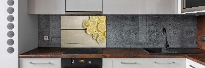 Panel do kuchni Cytryny drewno