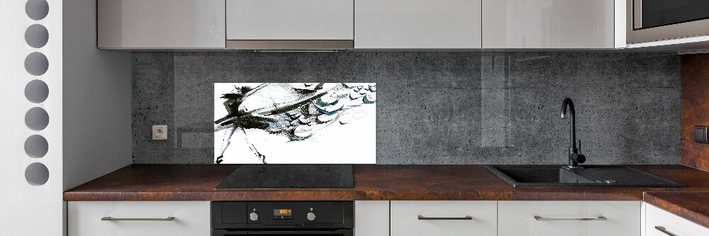 Panel między meble w kuchni Baletnica