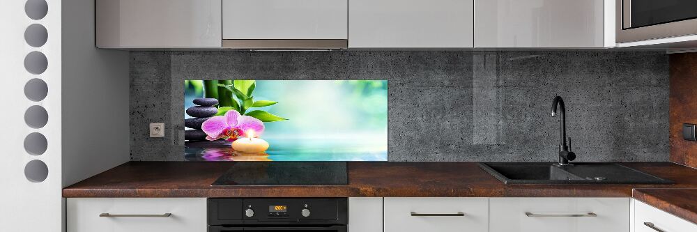 Panel do kuchni Orchidea bambus
