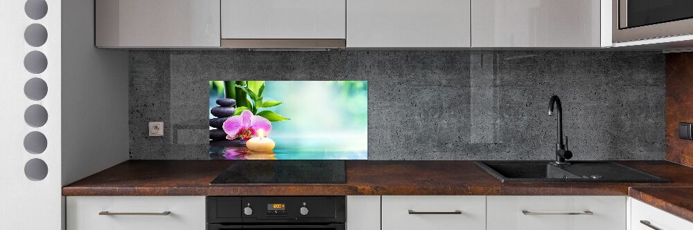 Panel do kuchni Orchidea bambus