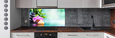 Panel do kuchni Orchidea bambus