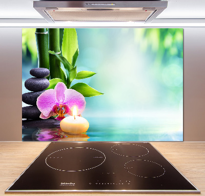 Panel do kuchni Orchidea bambus