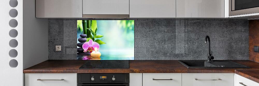 Panel do kuchni Orchidea bambus
