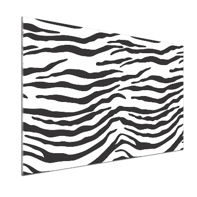 Panel między meble w kuchni Zebra tło