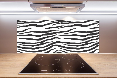 Panel między meble w kuchni Zebra tło