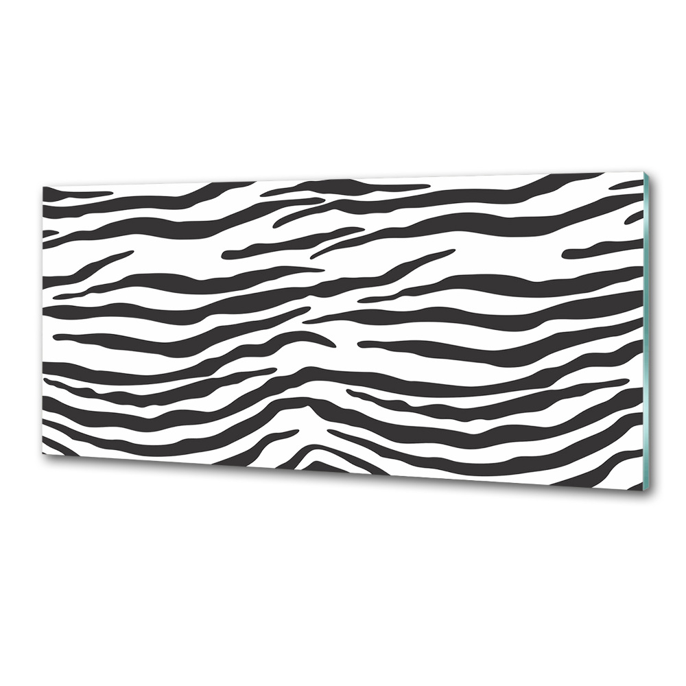 Panel między meble w kuchni Zebra tło