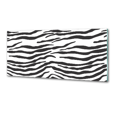 Panel między meble w kuchni Zebra tło