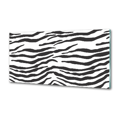Panel między meble w kuchni Zebra tło