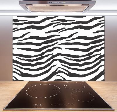 Panel między meble w kuchni Zebra tło