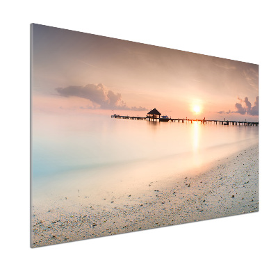 Panel do kuchni Plaża Malediwy