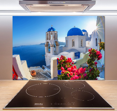 Panel do kuchni Santorini Grecja