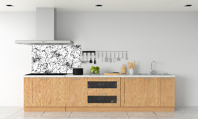 Panel do kuchni Hawajskie kwiaty