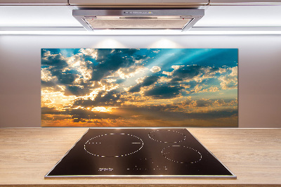 Panel lacobel Zachód słońca niebo