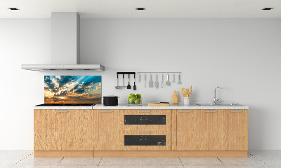 Panel lacobel Zachód słońca niebo