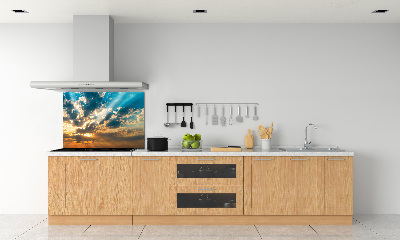 Panel lacobel Zachód słońca niebo