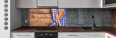 Panel do kuchni Drewniane sztućce