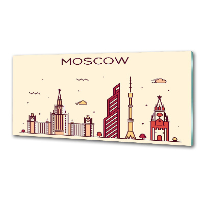 Panel do kuchni Moskwa budynki