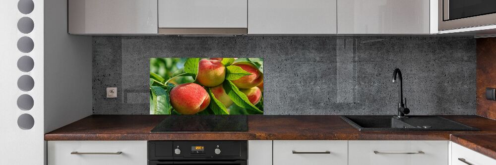Panel dekor szkło Brzoskwinie