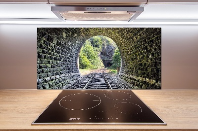 Panel do kuchni Tunel kolejowy