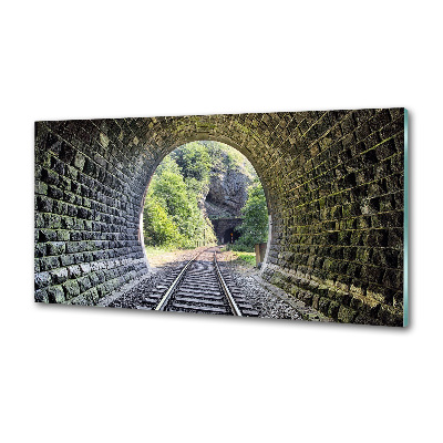 Panel do kuchni Tunel kolejowy