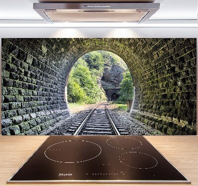 Panel do kuchni Tunel kolejowy