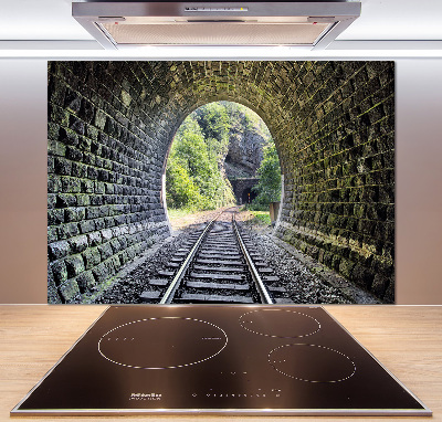 Panel do kuchni Tunel kolejowy