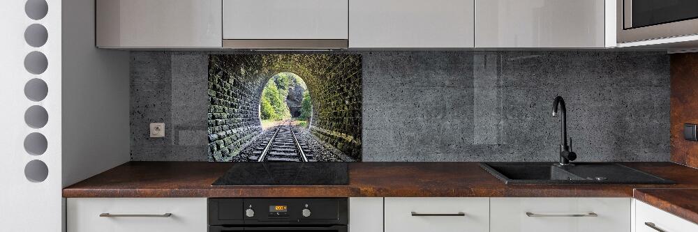 Panel do kuchni Tunel kolejowy
