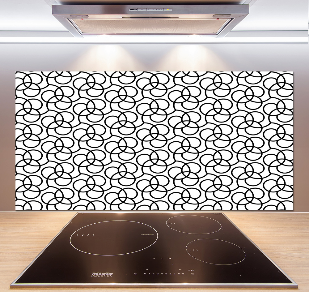 Panel kuchenny Geometryczne tło