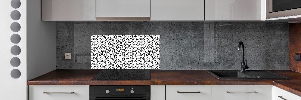 Panel kuchenny Geometryczne tło