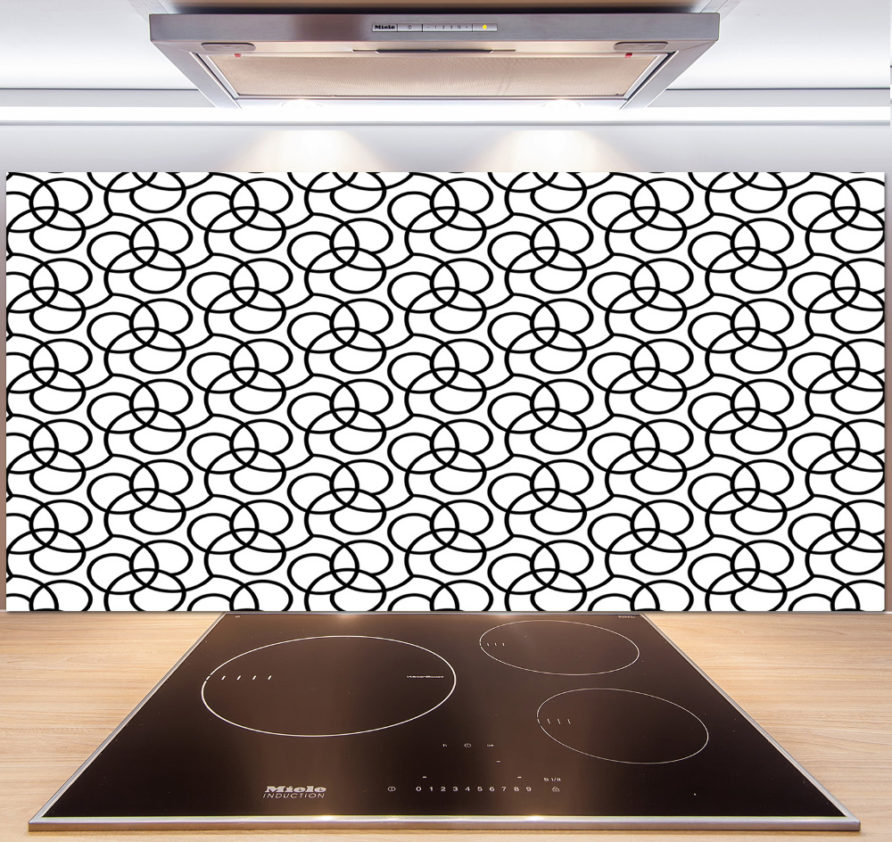 Panel kuchenny Geometryczne tło