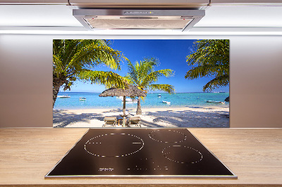 Panel do kuchni Plaża Mauritius
