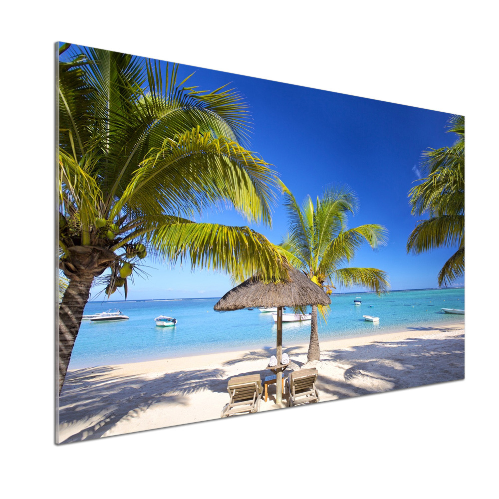 Panel do kuchni Plaża Mauritius