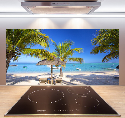 Panel do kuchni Plaża Mauritius