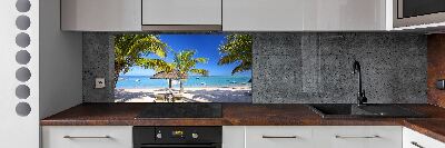 Panel do kuchni Plaża Mauritius