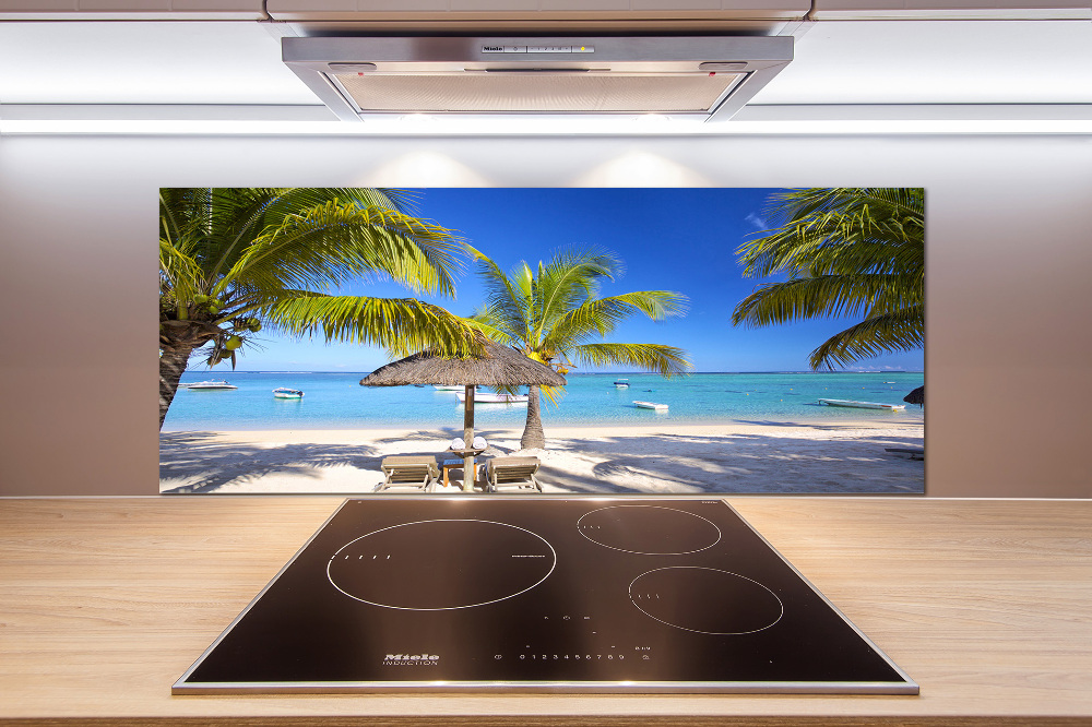 Panel do kuchni Plaża Mauritius