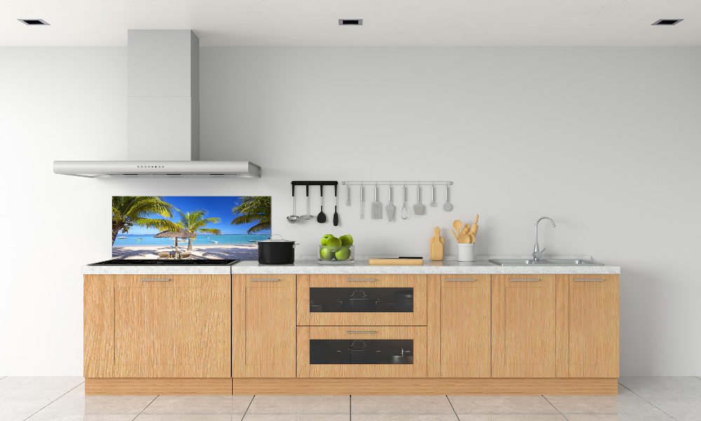 Panel do kuchni Plaża Mauritius