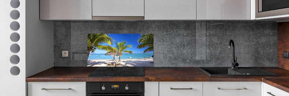 Panel do kuchni Plaża Mauritius