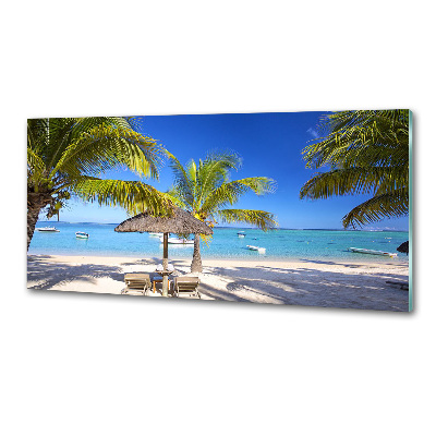 Panel do kuchni Plaża Mauritius