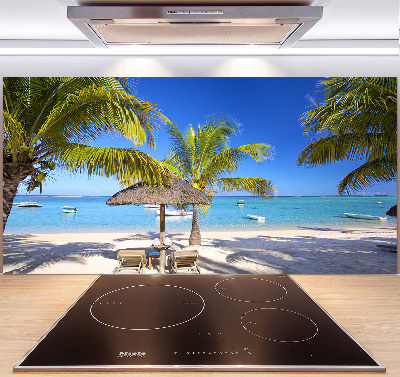 Panel do kuchni Plaża Mauritius