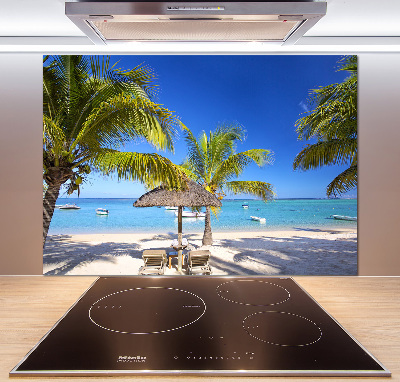 Panel do kuchni Plaża Mauritius