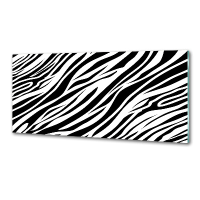 Panel między meble w kuchni Zebra tło