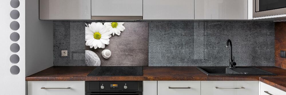 Panel szklany do kuchni Gerbera