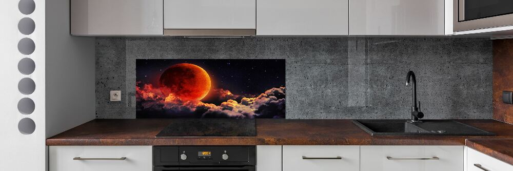 Panel do kuchni Zaćmienie księżyca