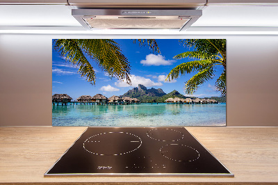 Panel do kuchni Palmy na Bora Bora