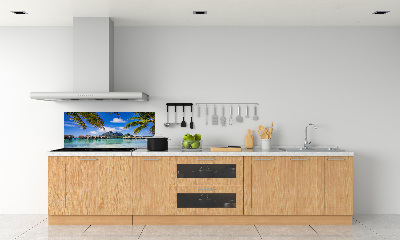 Panel do kuchni Palmy na Bora Bora