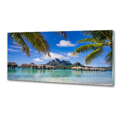 Panel do kuchni Palmy na Bora Bora