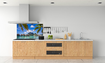 Panel do kuchni Palmy na Bora Bora
