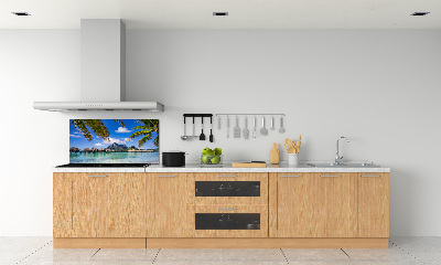 Panel do kuchni Palmy na Bora Bora
