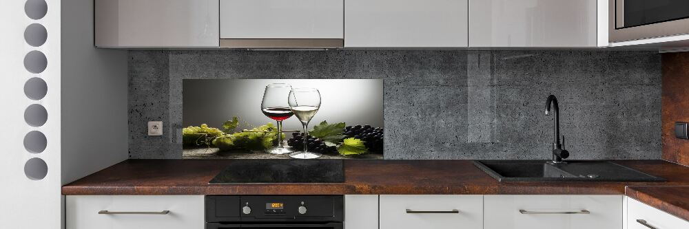 Panel do kuchni Wino i winogrona